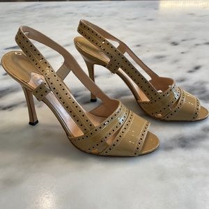 Manolo Blahnik patent leather heels